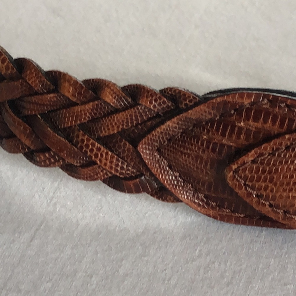 Teju lizard men’s belt made in Argentina GUC. - Picture 4 of 17
